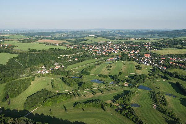 Luftaufnahme Golfplatz Possendorf