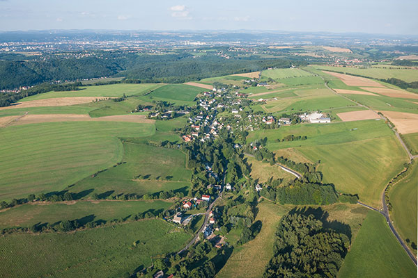 Luftaufnahme Obernaundorf